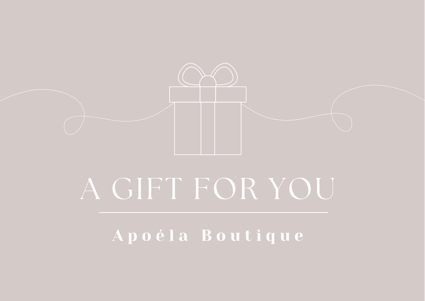 Apoéla Boutique Gift Card