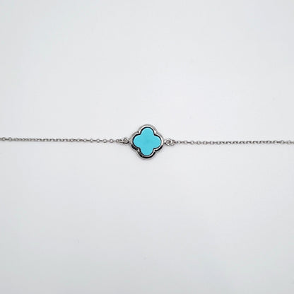 Clover Turquoise Bracelet