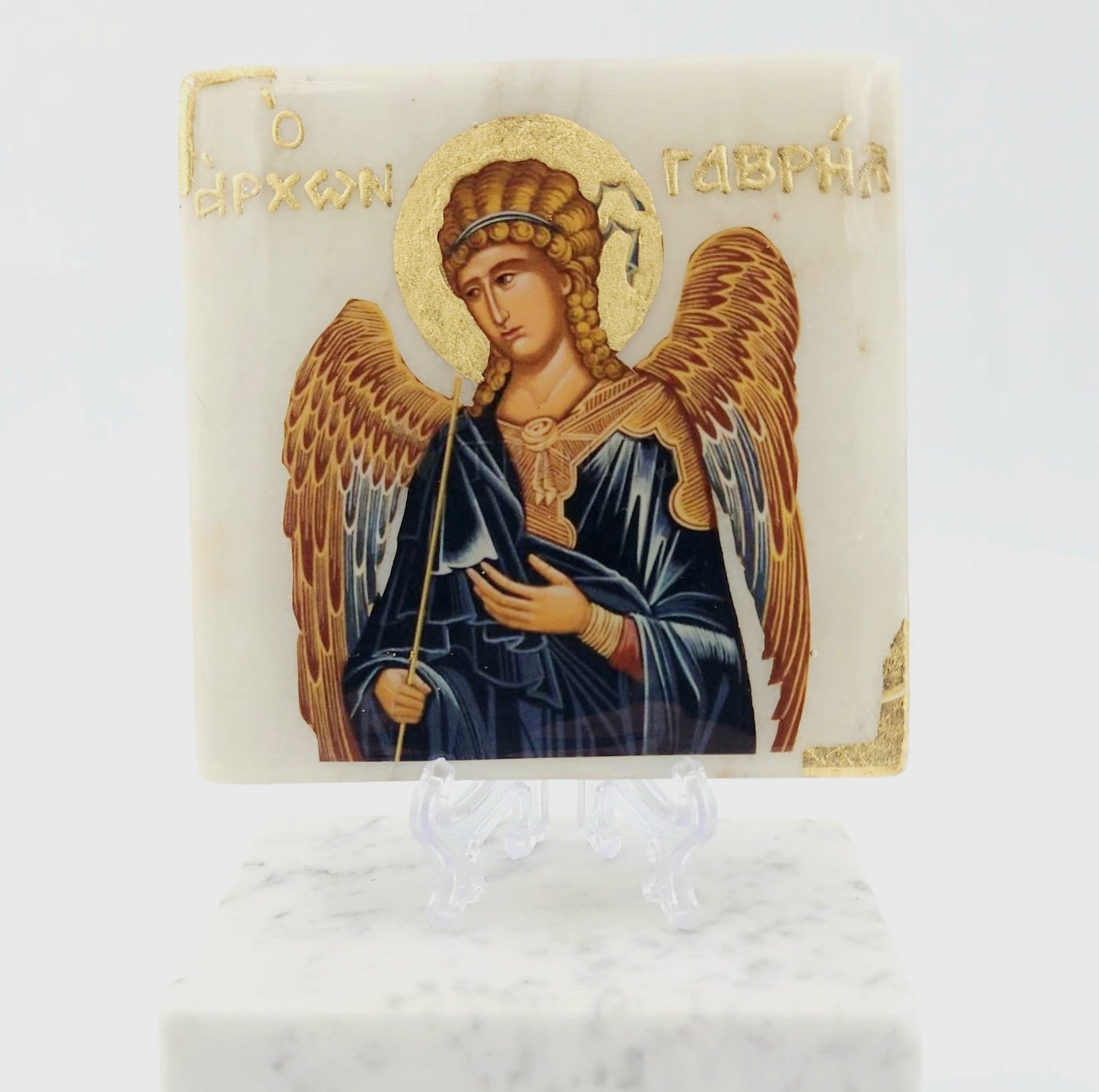 Marble Icon - Archangel Gabriel