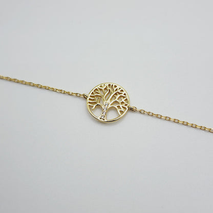 Tree of Life Bracelet - Gold