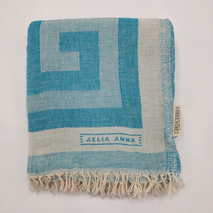 Megalos Meandros Beach Towel