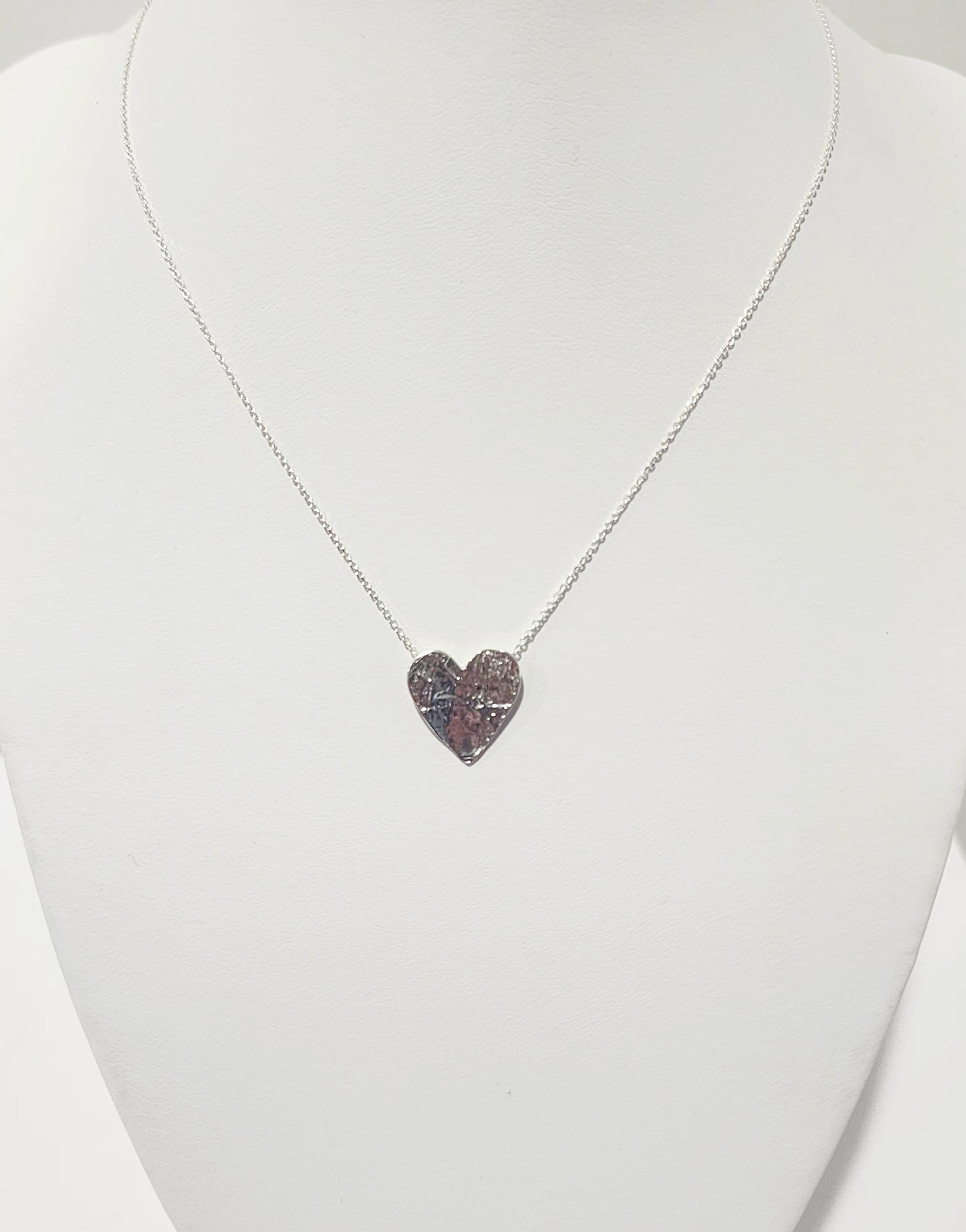 Heart Necklace - Silver