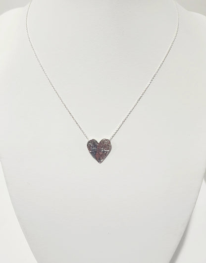 Heart Necklace - Silver