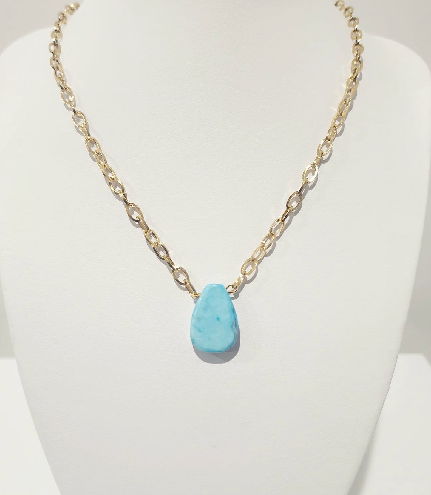 Teardrop Turquoise Necklace