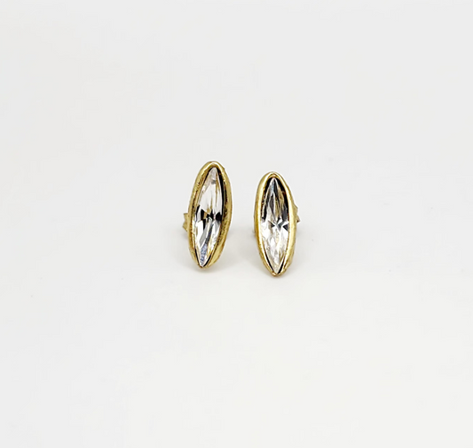 Skopelos Earrings - Clear