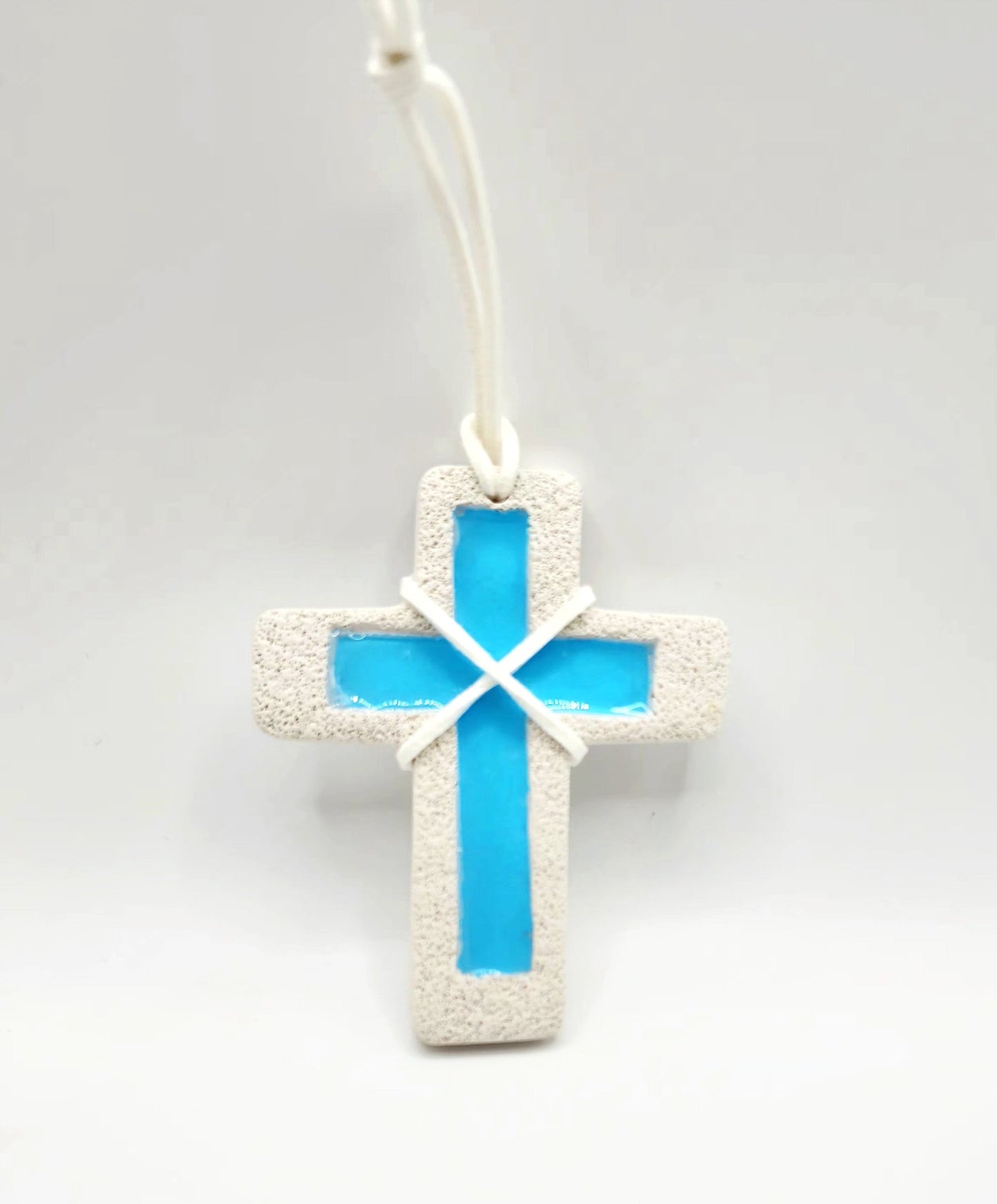 Clay Cross with Blue Center