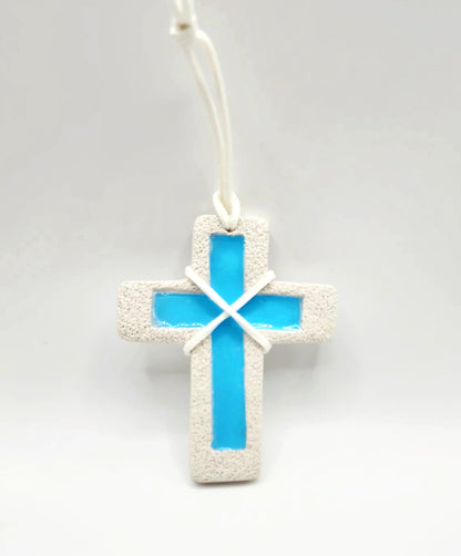 Clay Cross with Blue Center