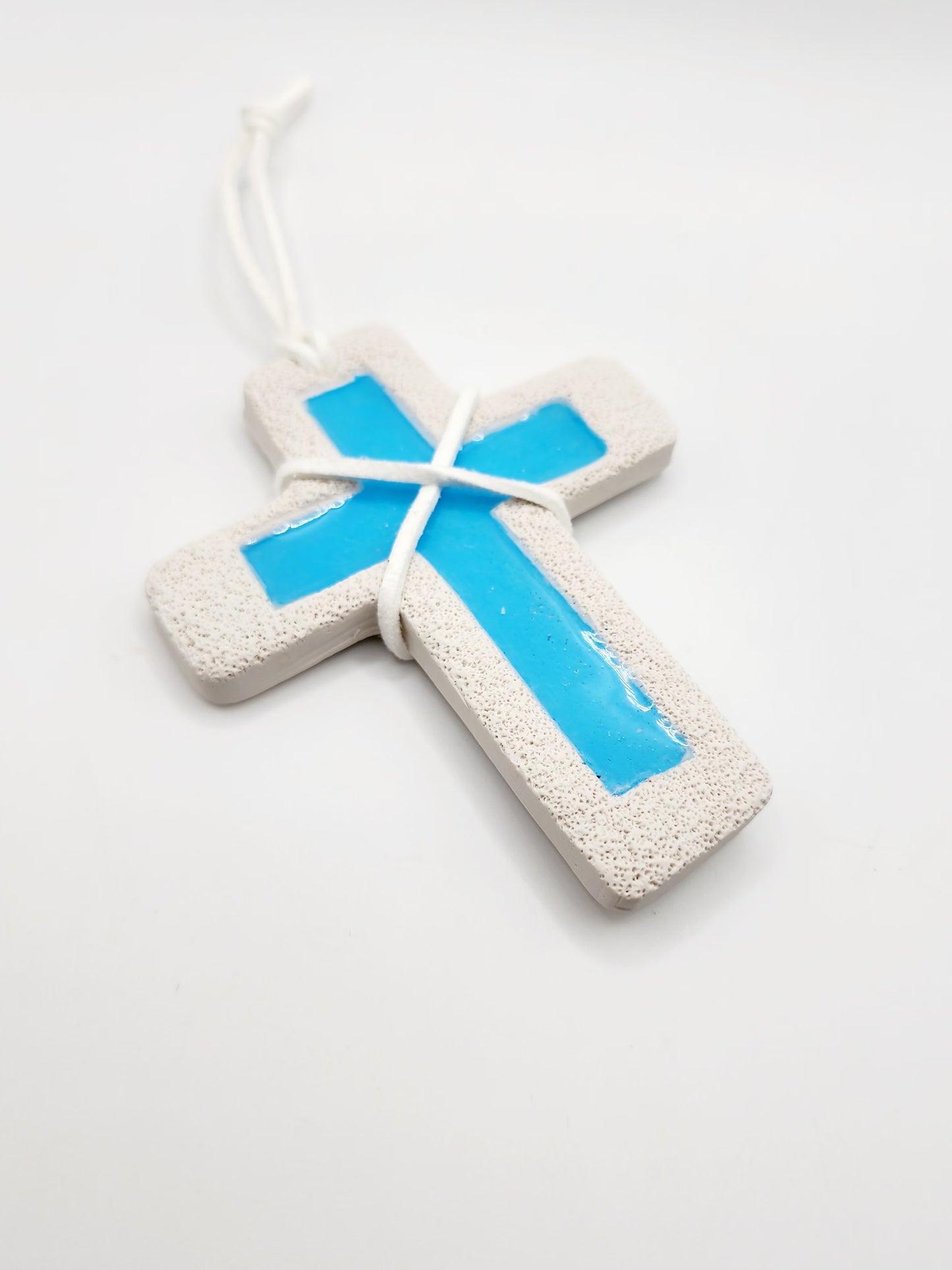 Clay Cross with Blue Center