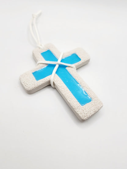 Clay Cross with Blue Center