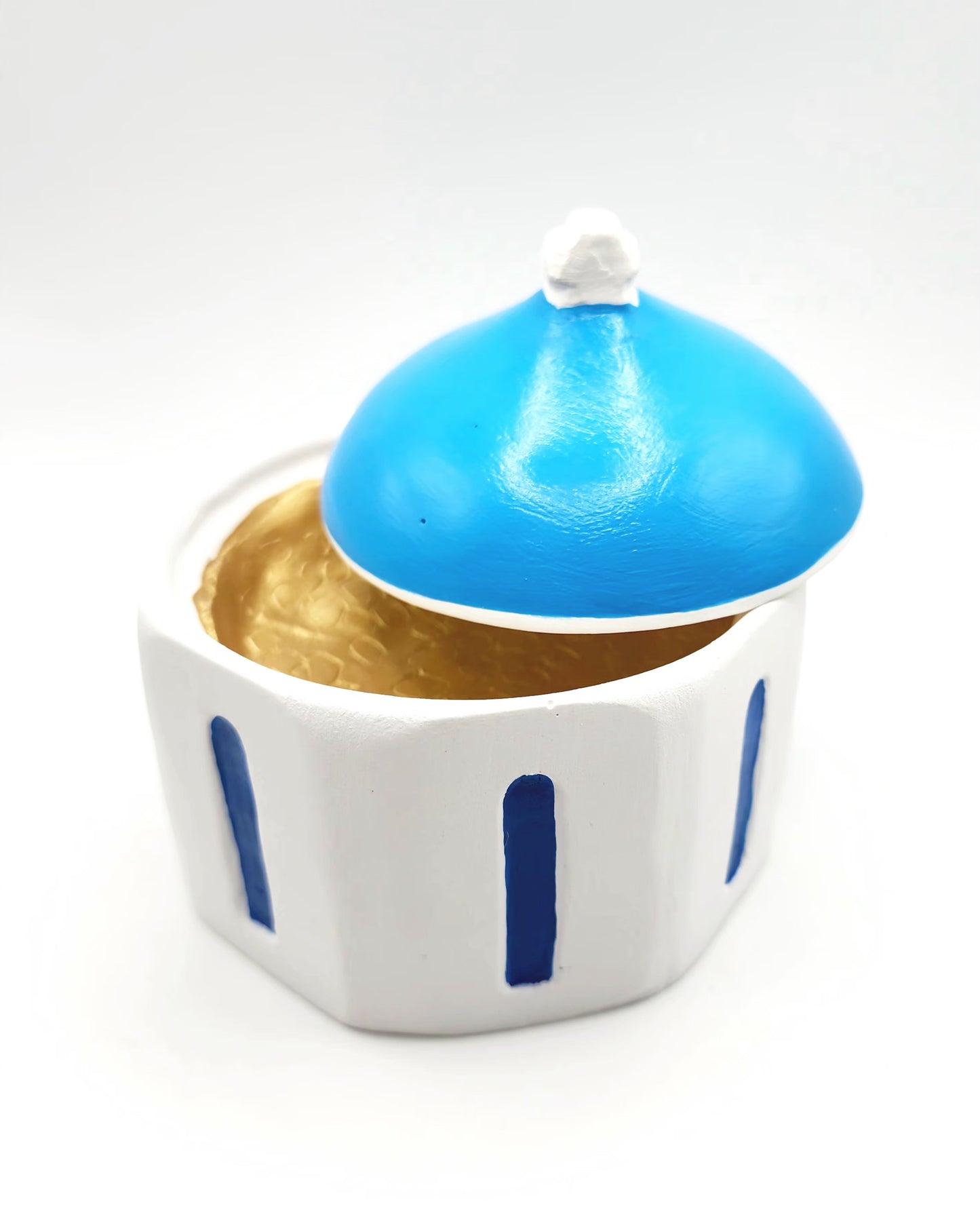 Santorini Dome Trinket Box