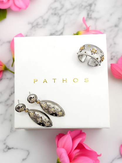 Angsana Ring - Silver