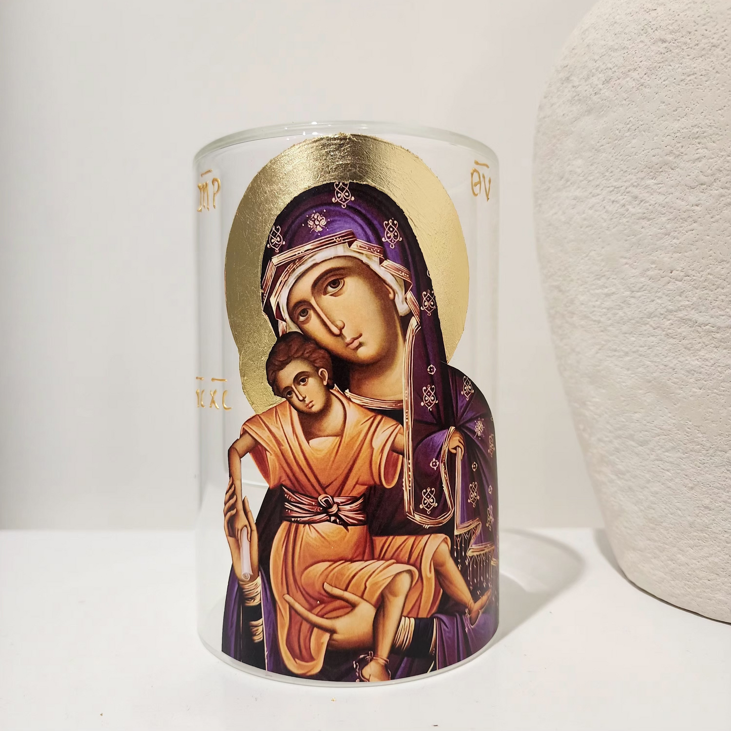 Panagia Candle Holder
