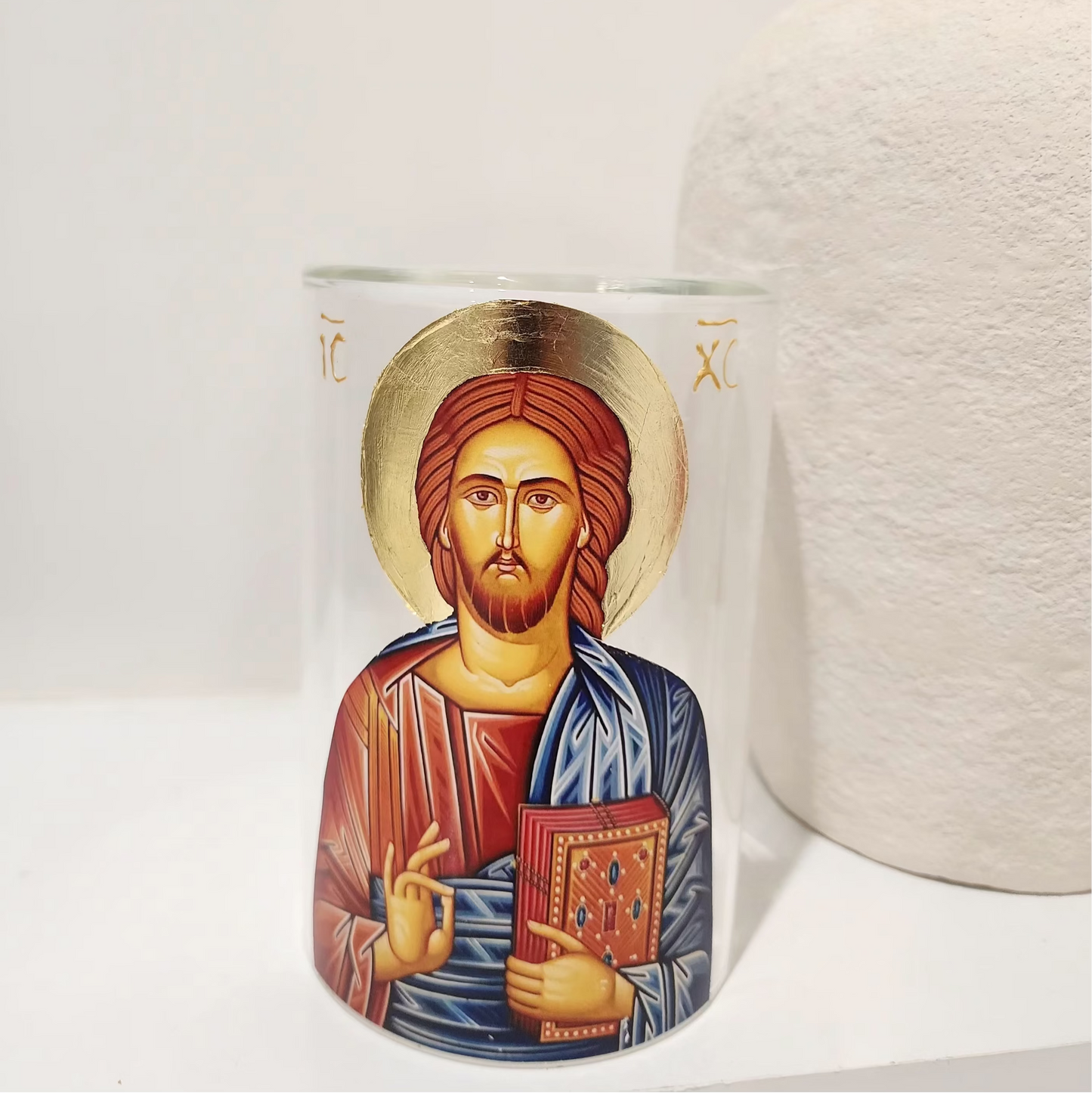Christ Candle Holder