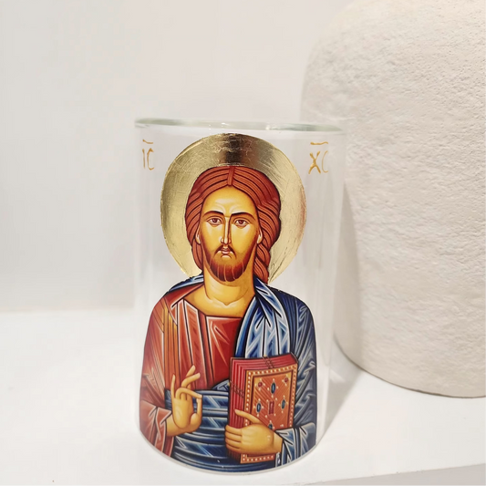 Christ Candle Holder