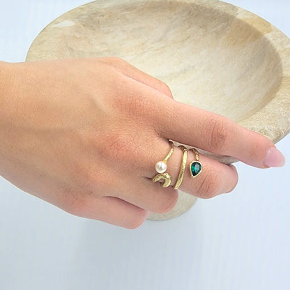 Artemis Ring - Emerald