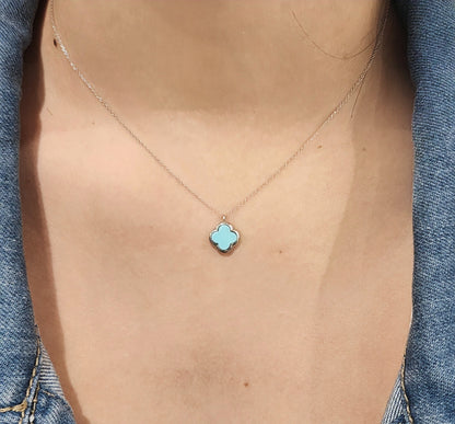 Clover Turquoise Necklace