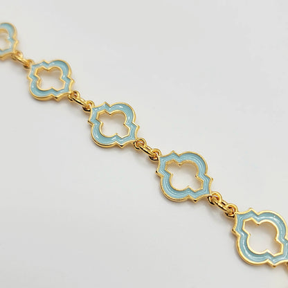 Enamel Knot Bracelet