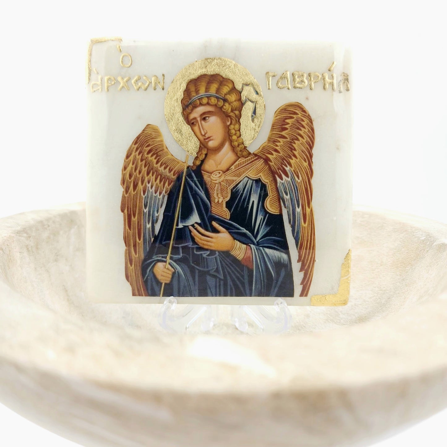 Marble Icon - Archangel Gabriel