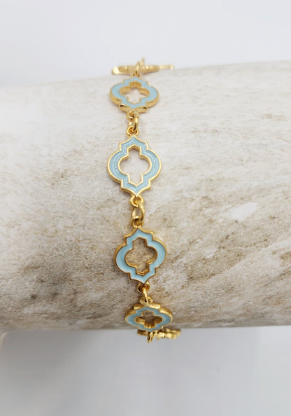 Enamel Knot Bracelet