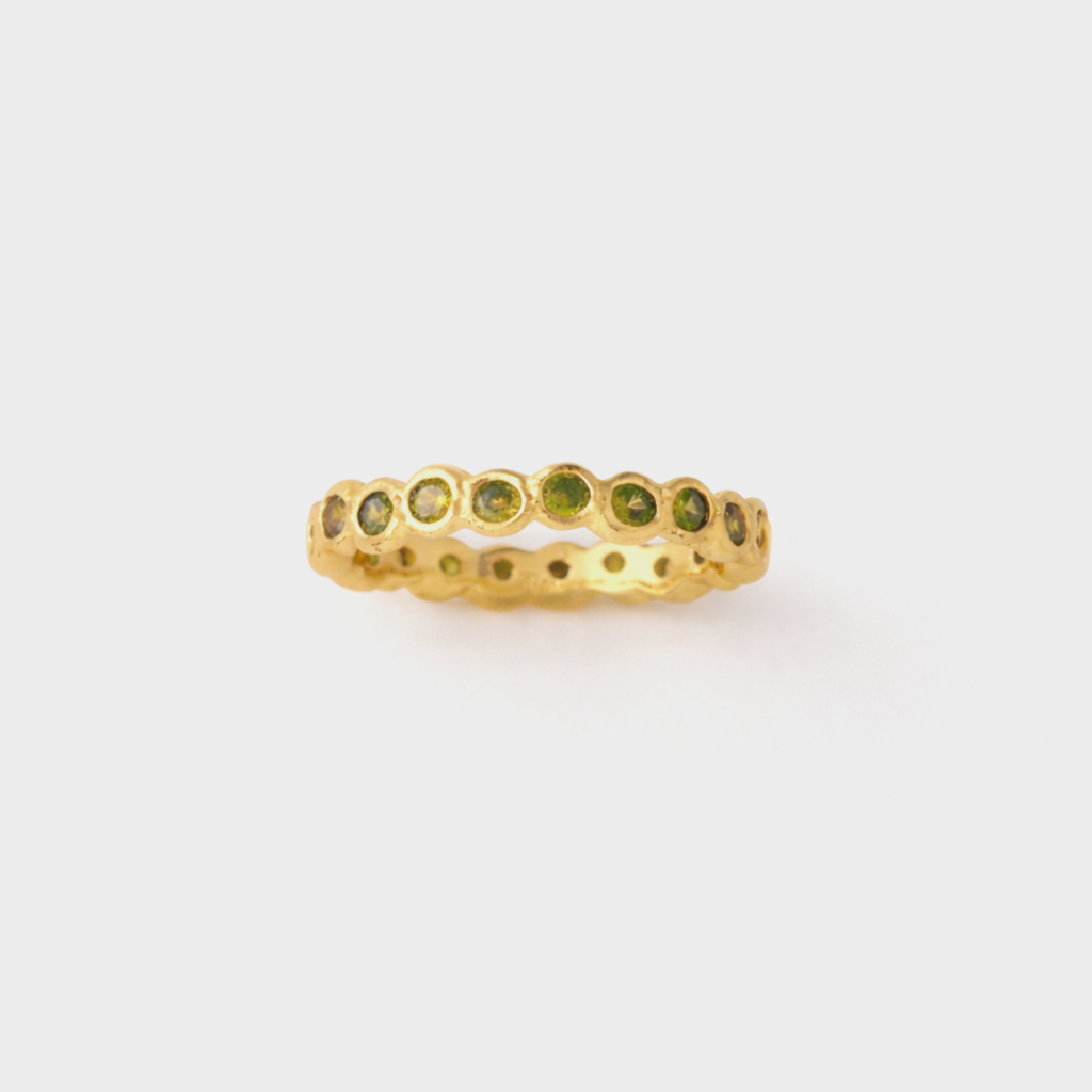 Amélia II Dark Green Ring