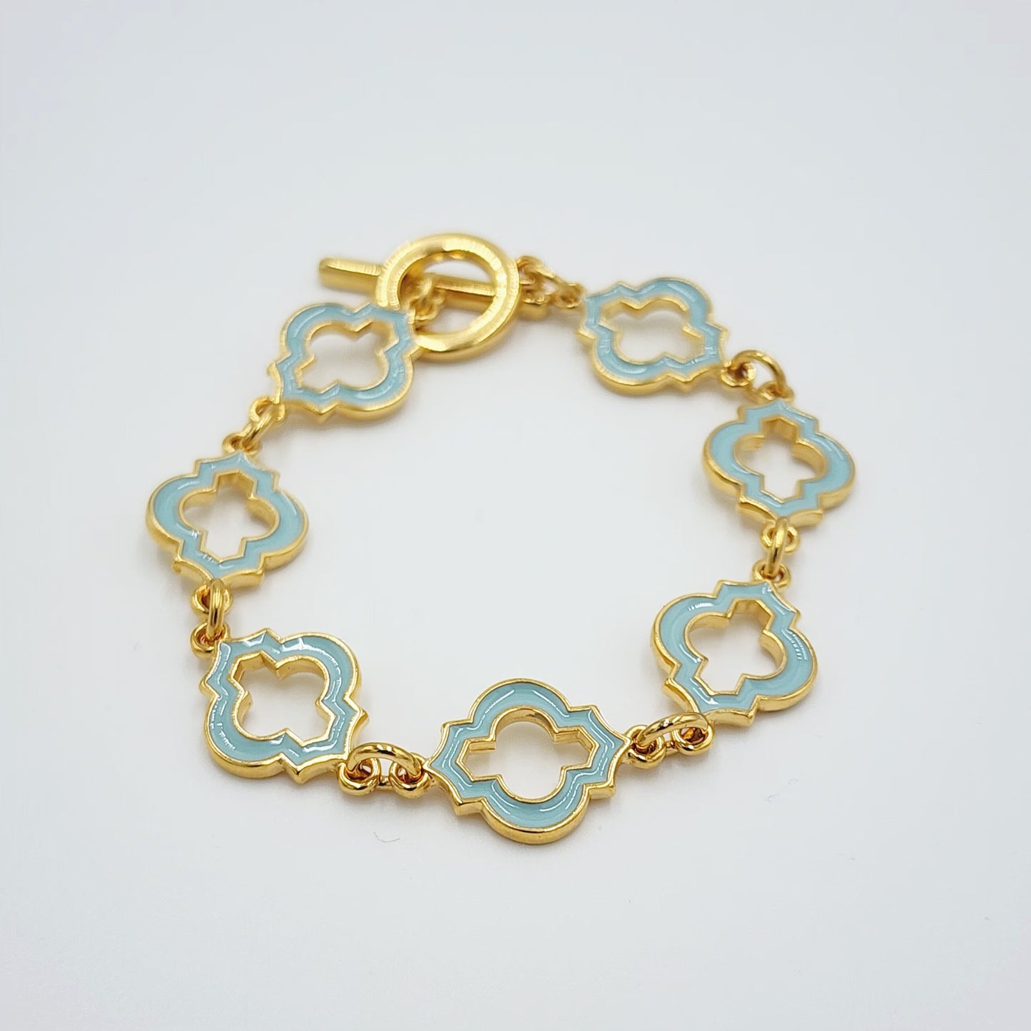 Enamel Knot Bracelet