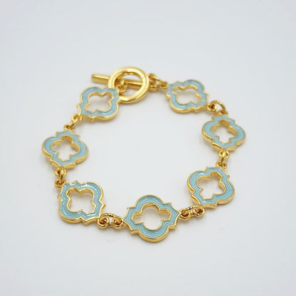 Enamel Knot Bracelet