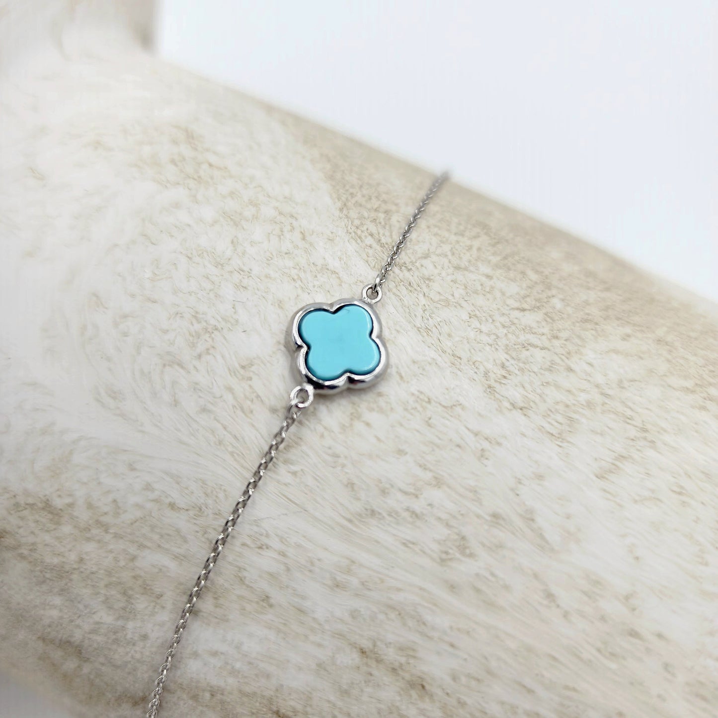 Clover Turquoise Bracelet