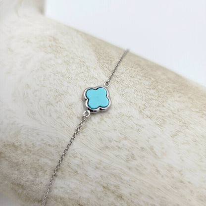 Clover Turquoise Bracelet