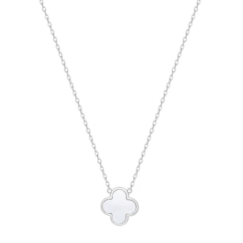 Mother of Pearl Cross Necklace