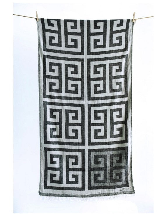 Megalos Meandros Beach Towel