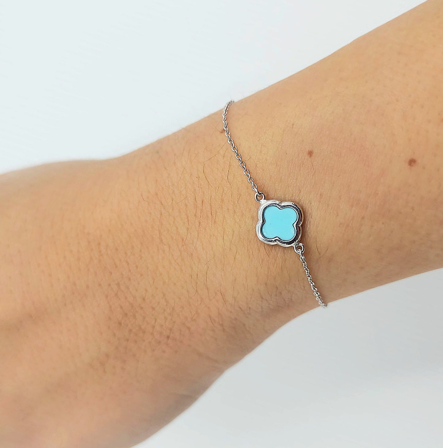 Clover Turquoise Bracelet
