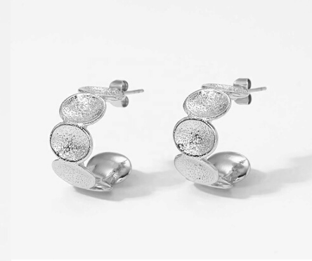 Amalfi Earrings - Silver
