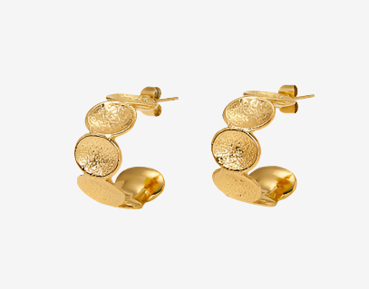 Amalfi Earrings - Gold
