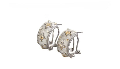 Angsana Earrings - Silver