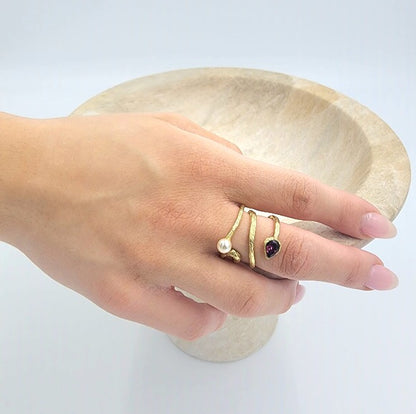 Artemis Ring - Purple