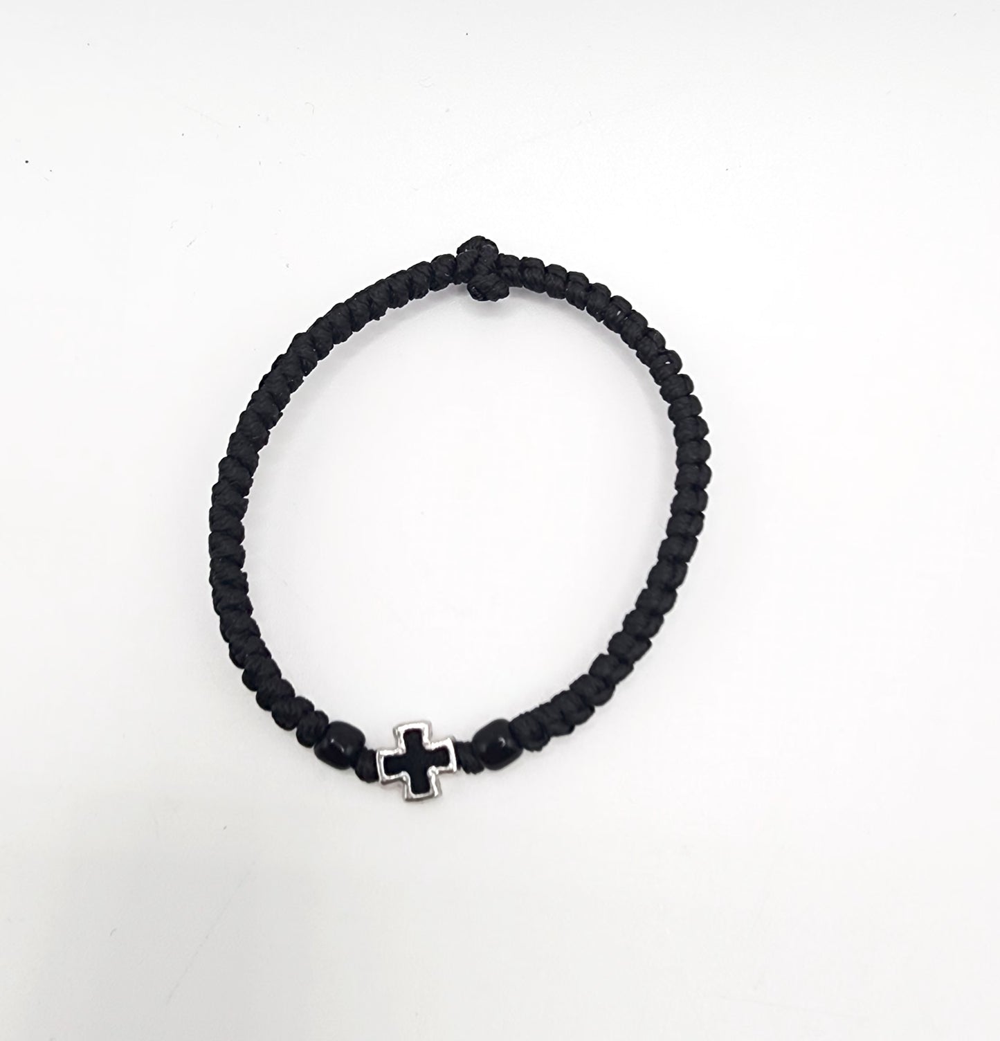 Komboskini with Black Cross