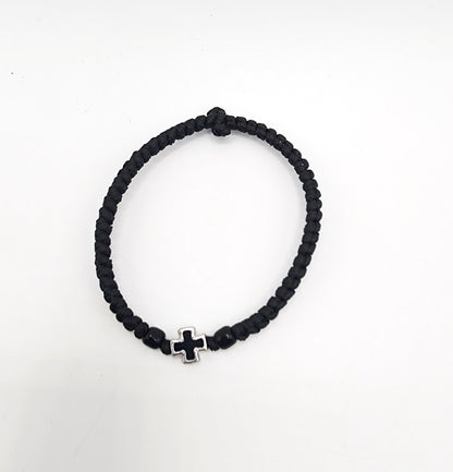 Komboskini with Black Cross