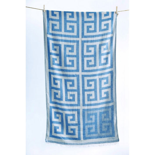 Megalos Meandros Beach Towel