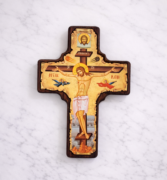 Byzantine Wooden Cross - Large