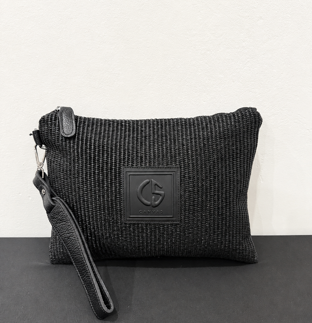 Amelia Raffia - Clutch