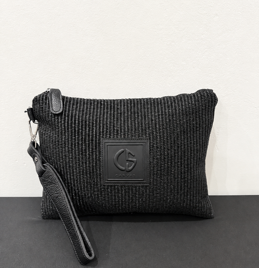 Amelia Raffia - Clutch