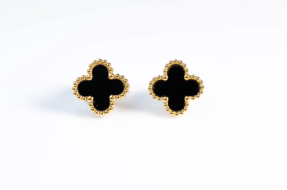 Santorini Earrings - Black