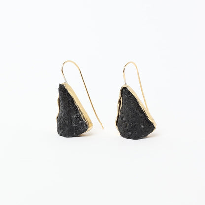 Poros Earrings - Black