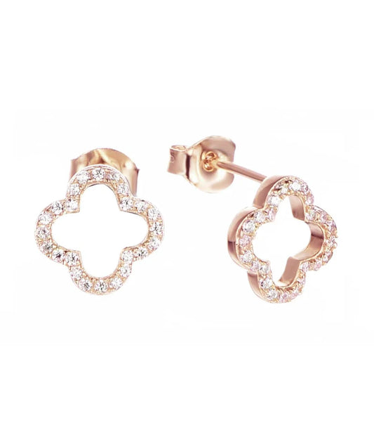 Asteria Earrings - Rose Gold