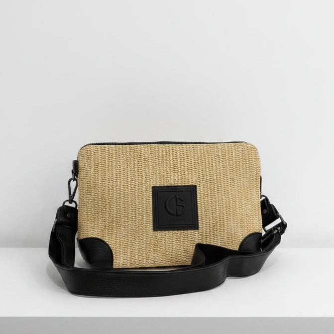 Amelia Raffia - Shoulder Bag