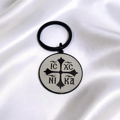 IC XC NIKA Keyring - Black