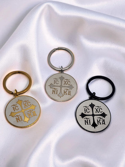 IC XC NIKA Keyring - Black