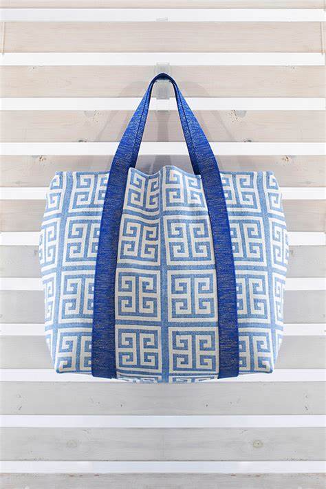 Meandros Bag - Blue
