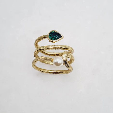 Artemis Ring - Emerald