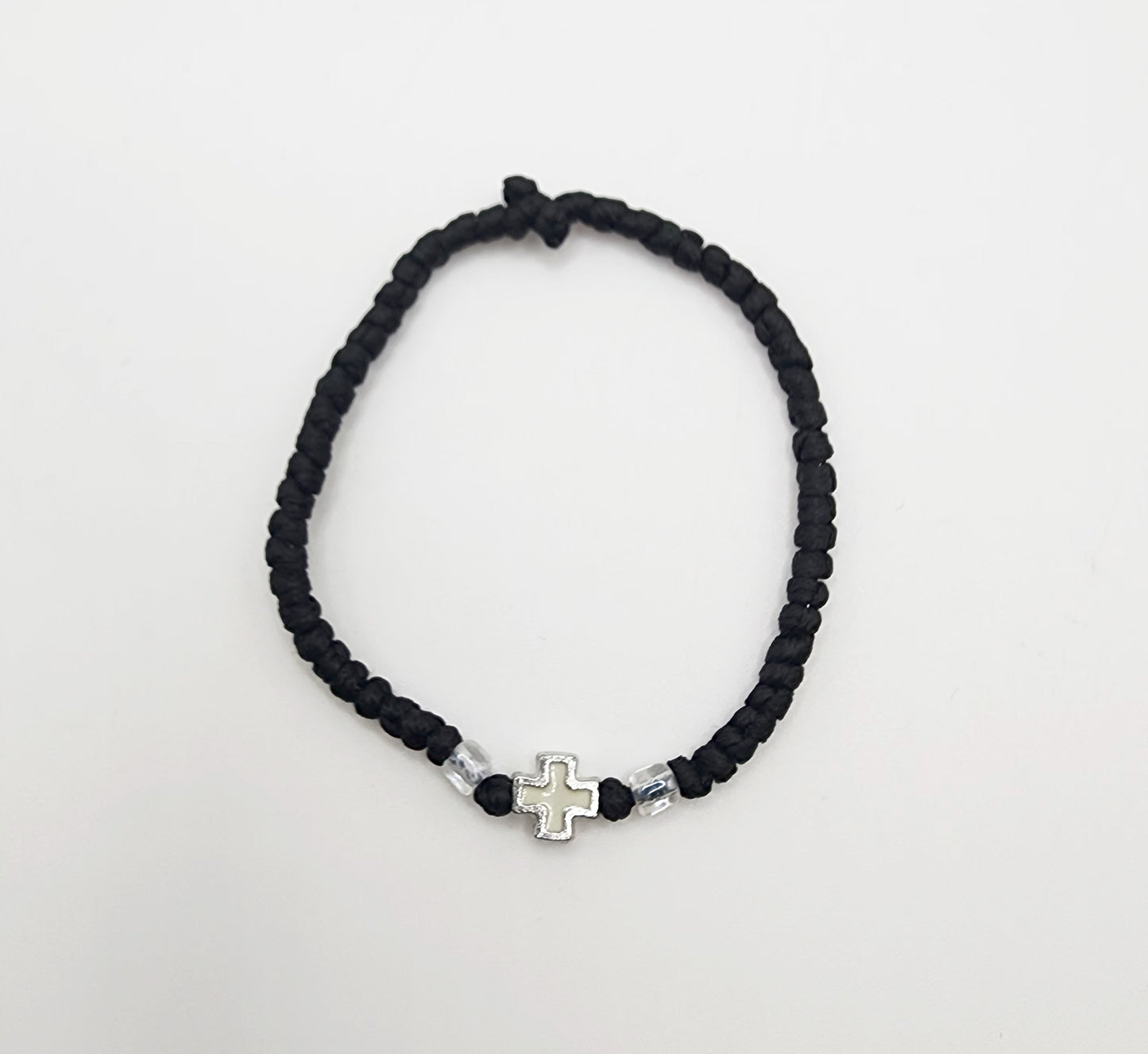 Komboskini with White Cross